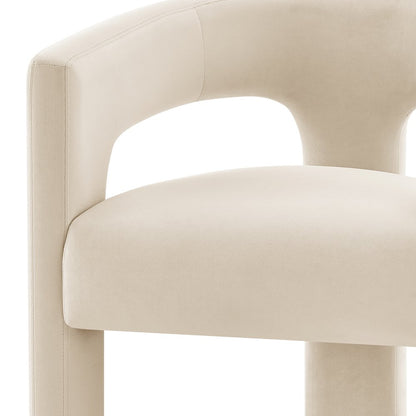Sherlyn Velvet Dining Side Arm Chair
