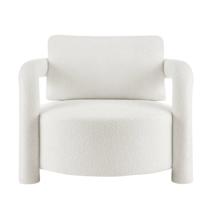 Maisie Faux Shearling Accent Arm Chair