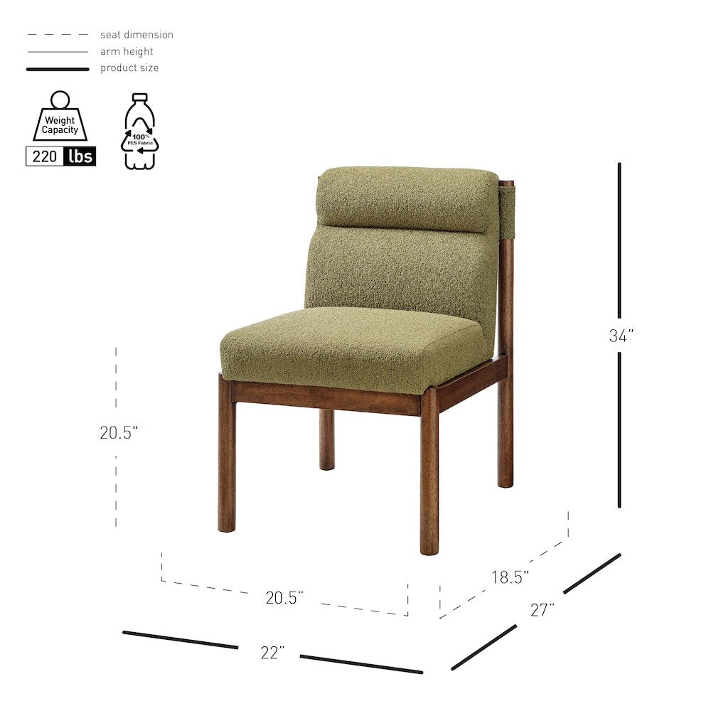 Micah Boucle Dining Side Chair