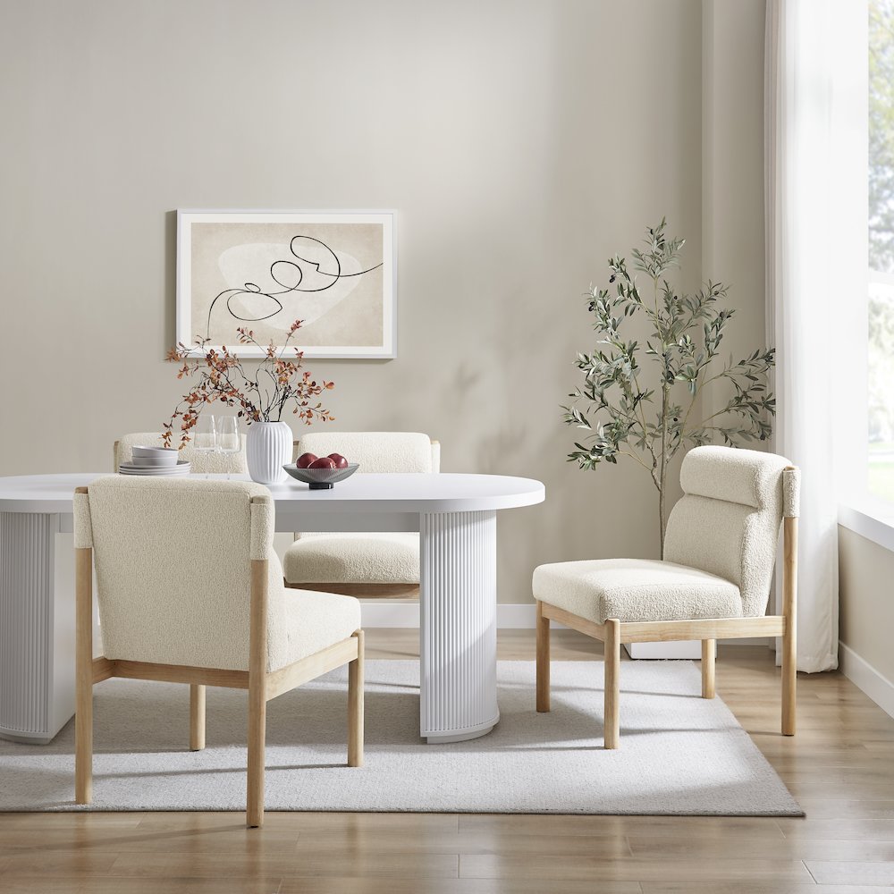 Micah Boucle Dining Side Chair
