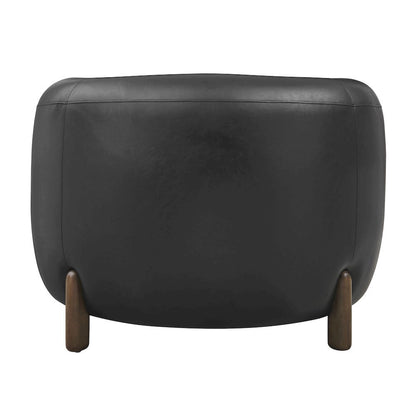 Cordelia Faux Leather Accent Arm Chair