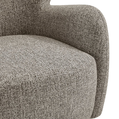 Tiffany Accent Chair - Nexa Brown Chenille