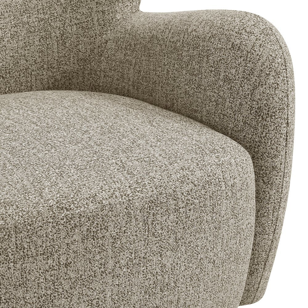 Tiffany Accent Chair - Nexa Green Chenille