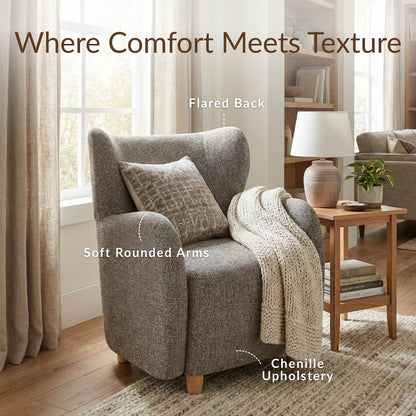 Tiffany Accent Chair - Nexa Green Chenille