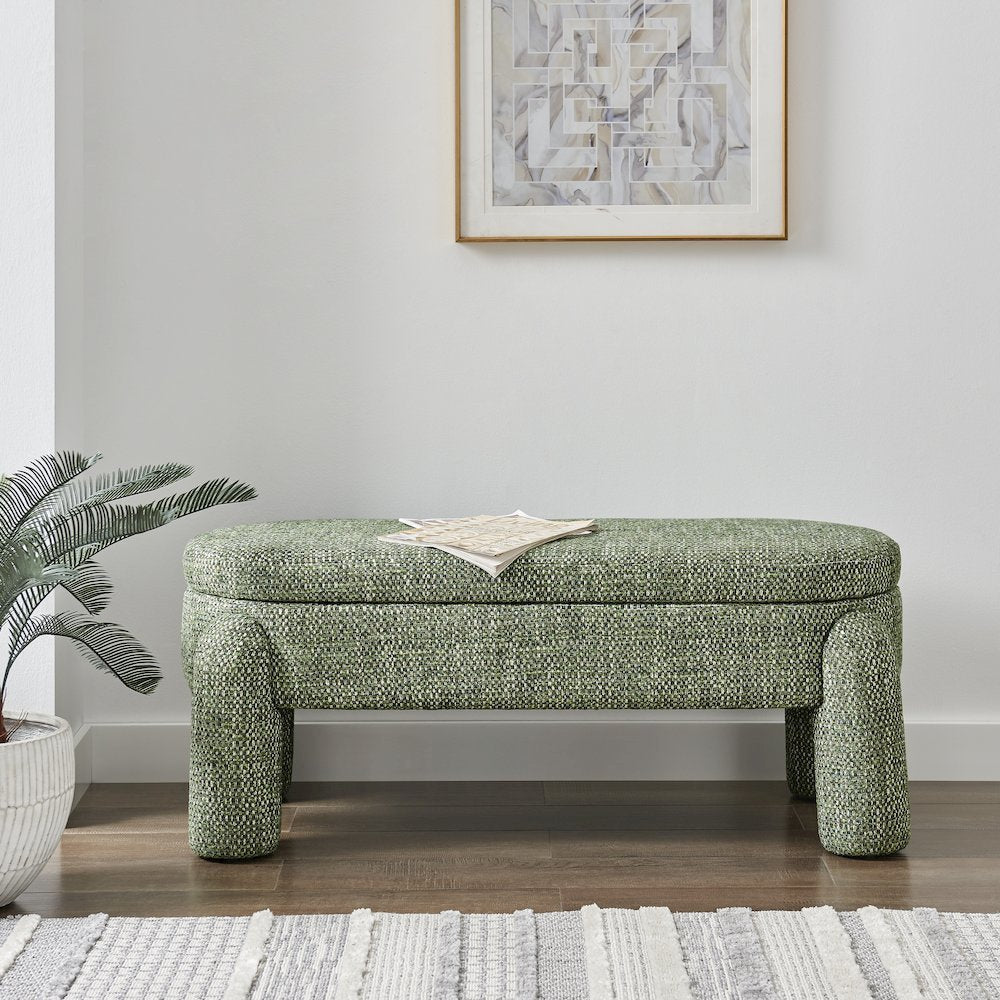 Bowden Bench - Salzburg Green Chenille