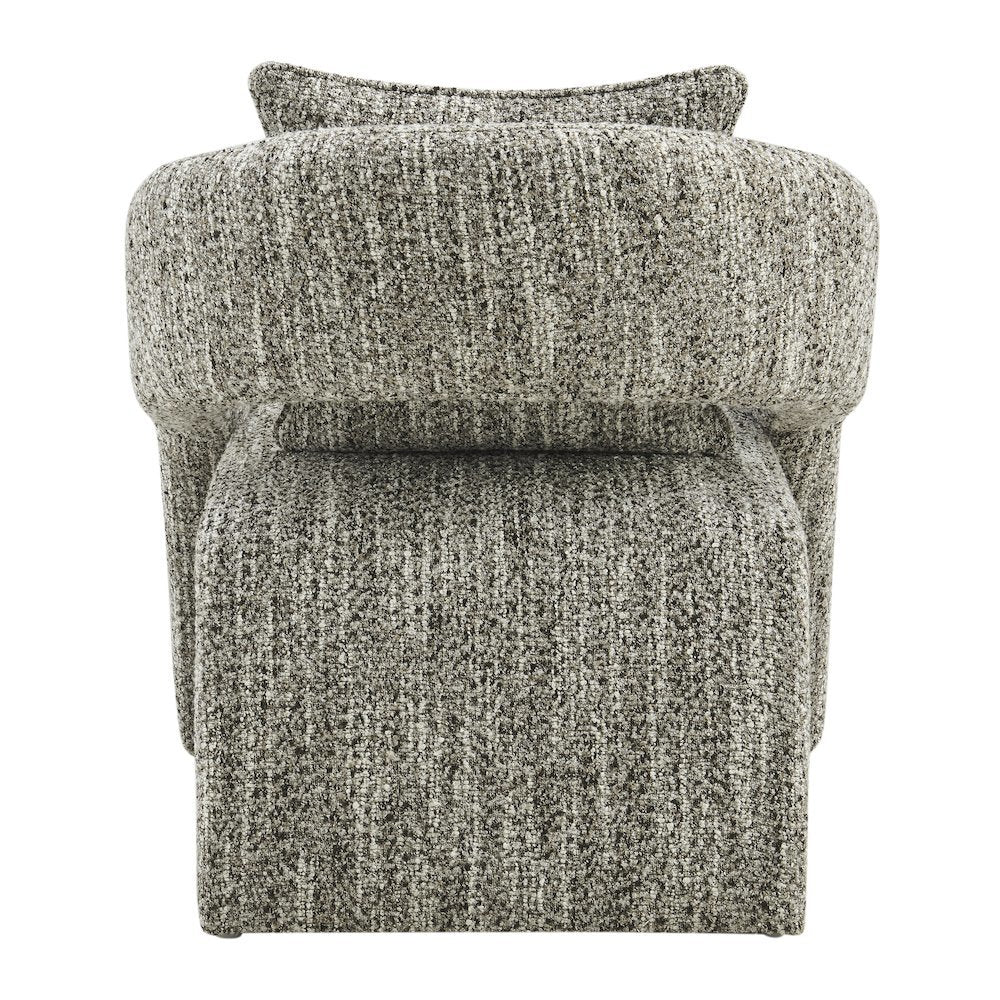Lunessa Accent Arm Chair - Dappled Taupe Boucle