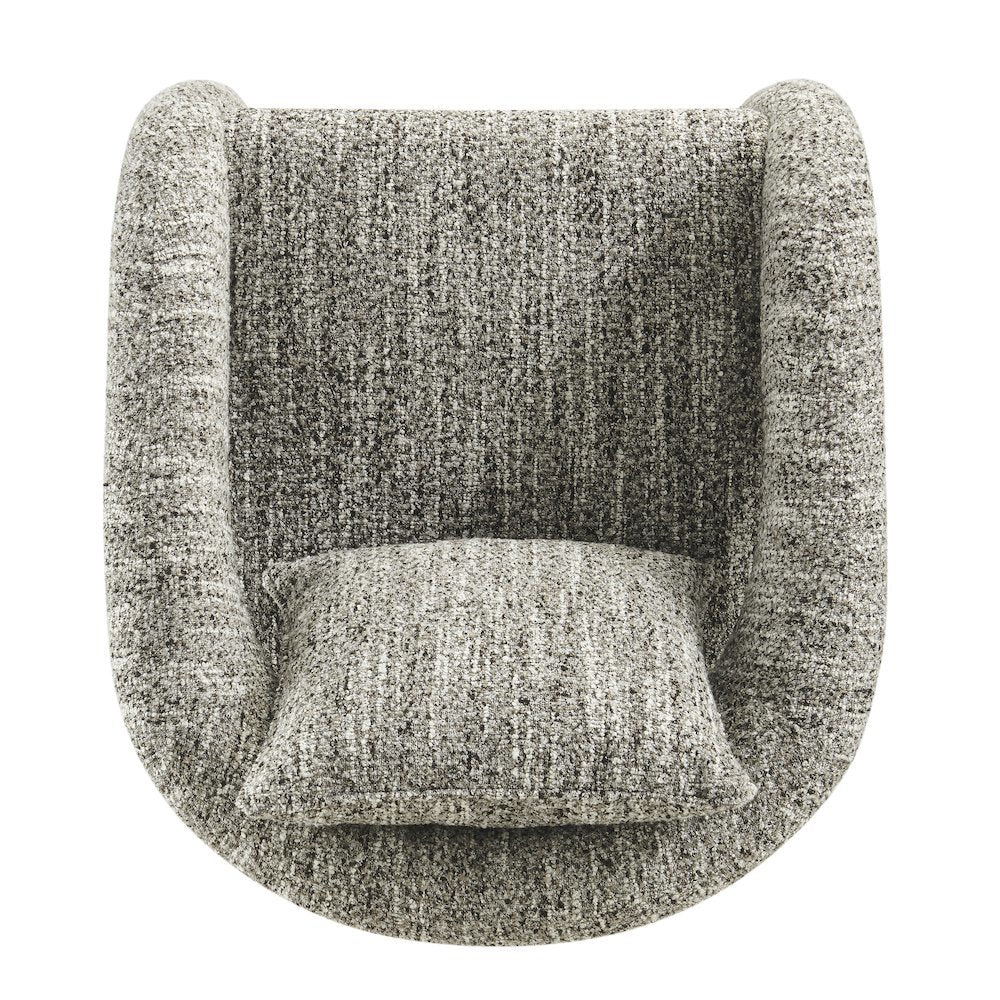 Lunessa Accent Arm Chair - Dappled Taupe Boucle