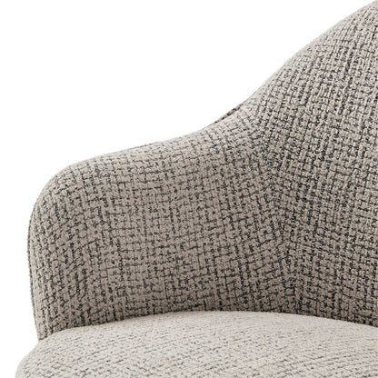 Zia Swivel Accent Chair - Mila Taupe