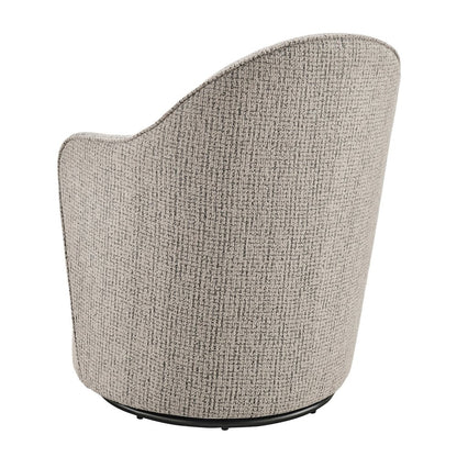 Zia Swivel Accent Chair - Mila Taupe