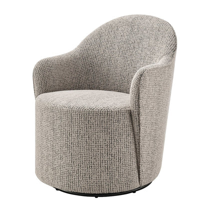 Zia Swivel Accent Chair - Mila Taupe