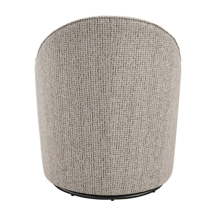 Zia Swivel Accent Chair - Mila Taupe