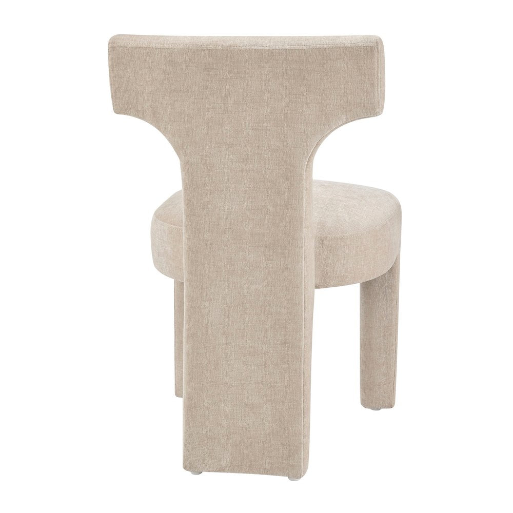 Arco Dining Side Chair - Millburry Beige Chenille