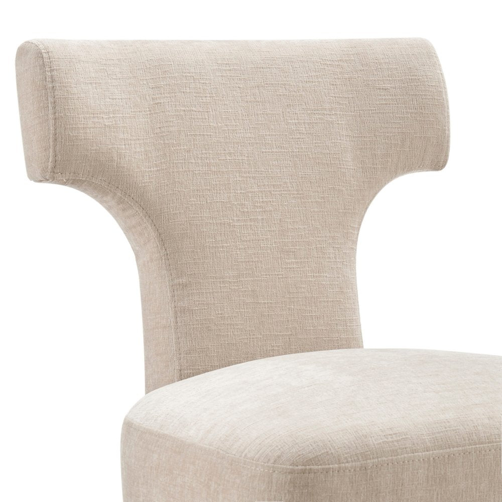 Arco Dining Side Chair - Millburry Beige Chenille