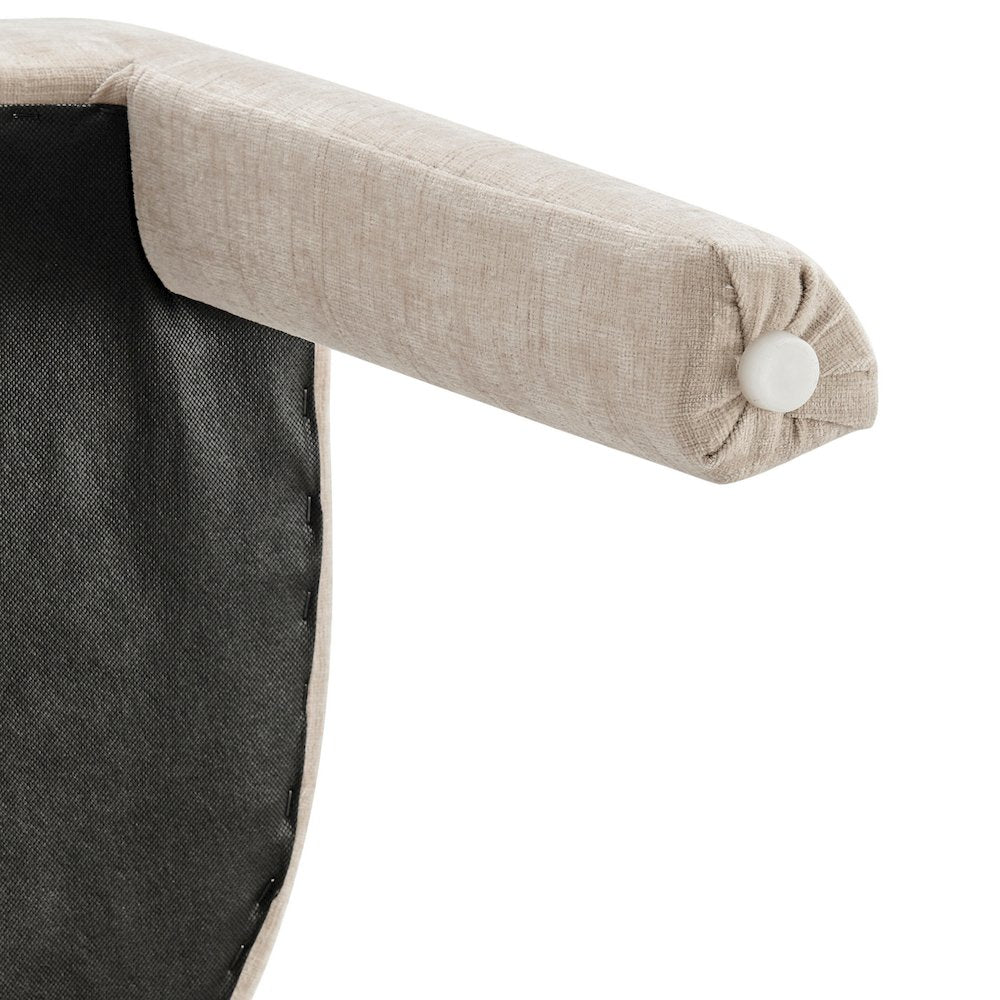 Arco Dining Side Chair - Millburry Beige Chenille