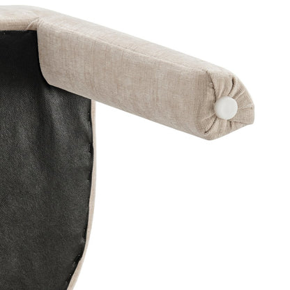 Arco Dining Side Chair - Millburry Beige Chenille