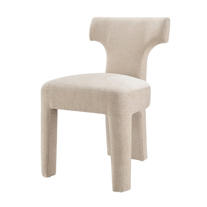 Arco Dining Side Chair - Millburry Beige Chenille