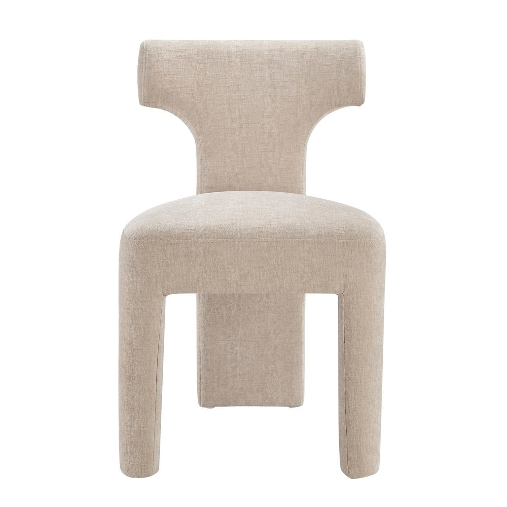 Arco Dining Side Chair - Millburry Beige Chenille