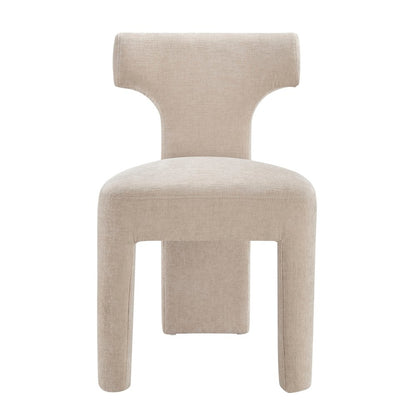 Arco Dining Side Chair - Millburry Beige Chenille