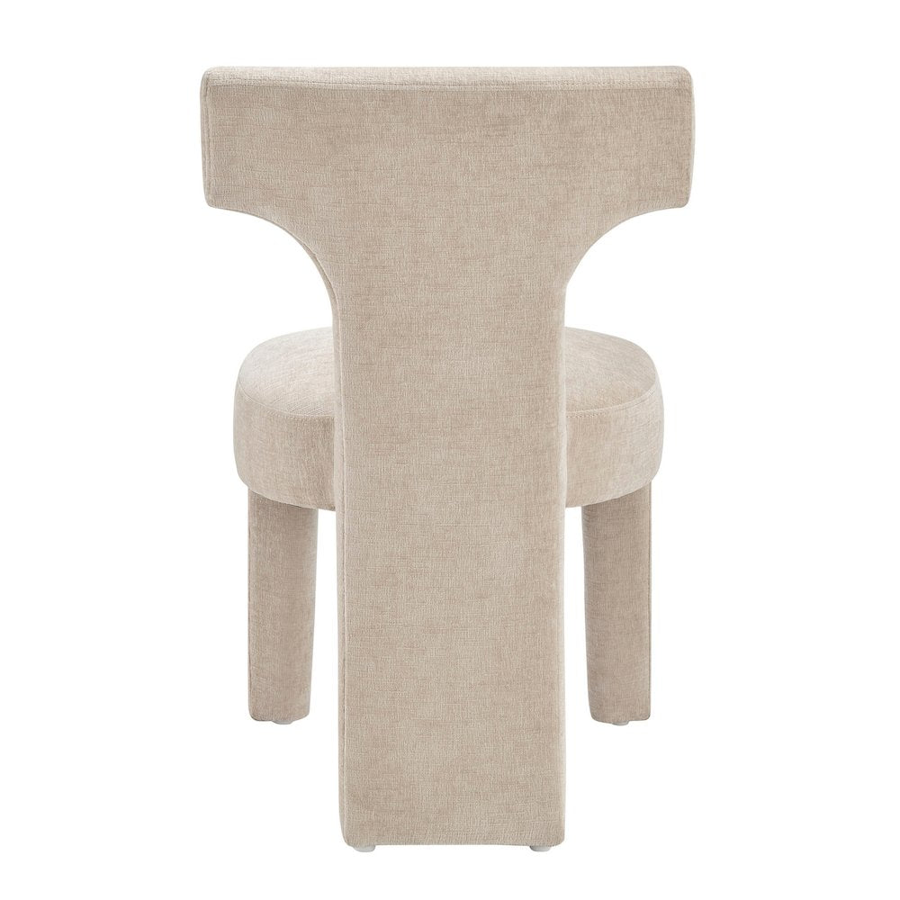 Arco Dining Side Chair - Millburry Beige Chenille