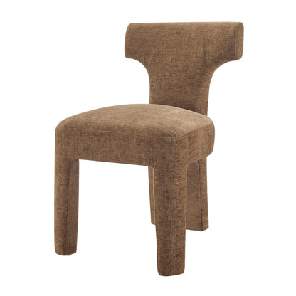 Arco Dining Side Chair - Millburry Brown Chenille