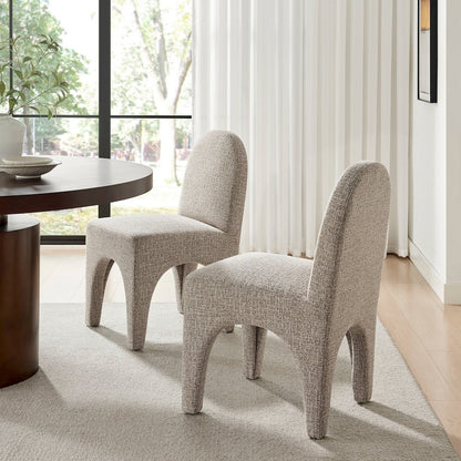 Vano Dining Side Chair - Nara Sand Chenille