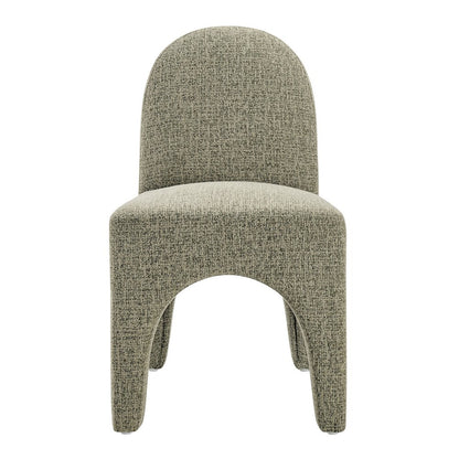 Vano Dining Side Chair - Nara Olive Chenille