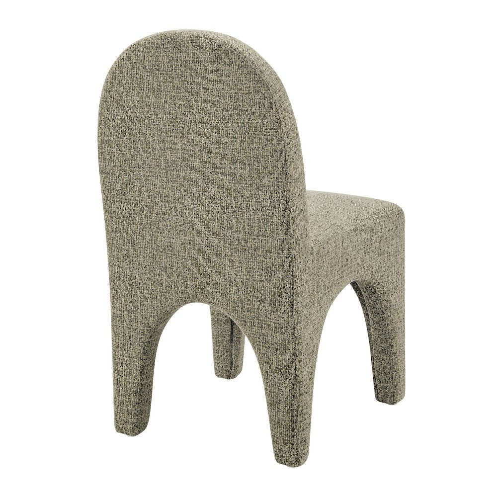 Vano Dining Side Chair - Nara Olive Chenille