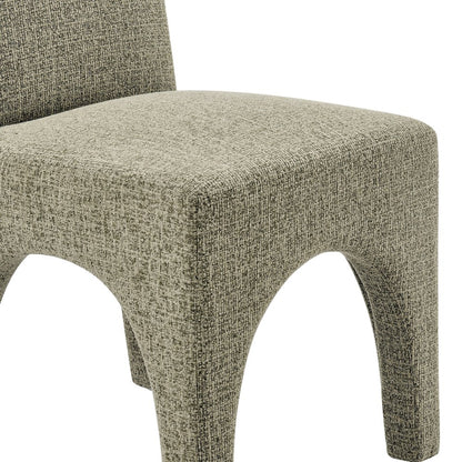 Vano Dining Side Chair - Nara Olive Chenille