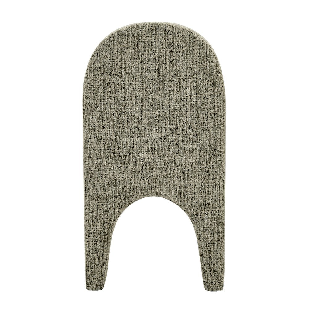 Vano Dining Side Chair - Nara Olive Chenille