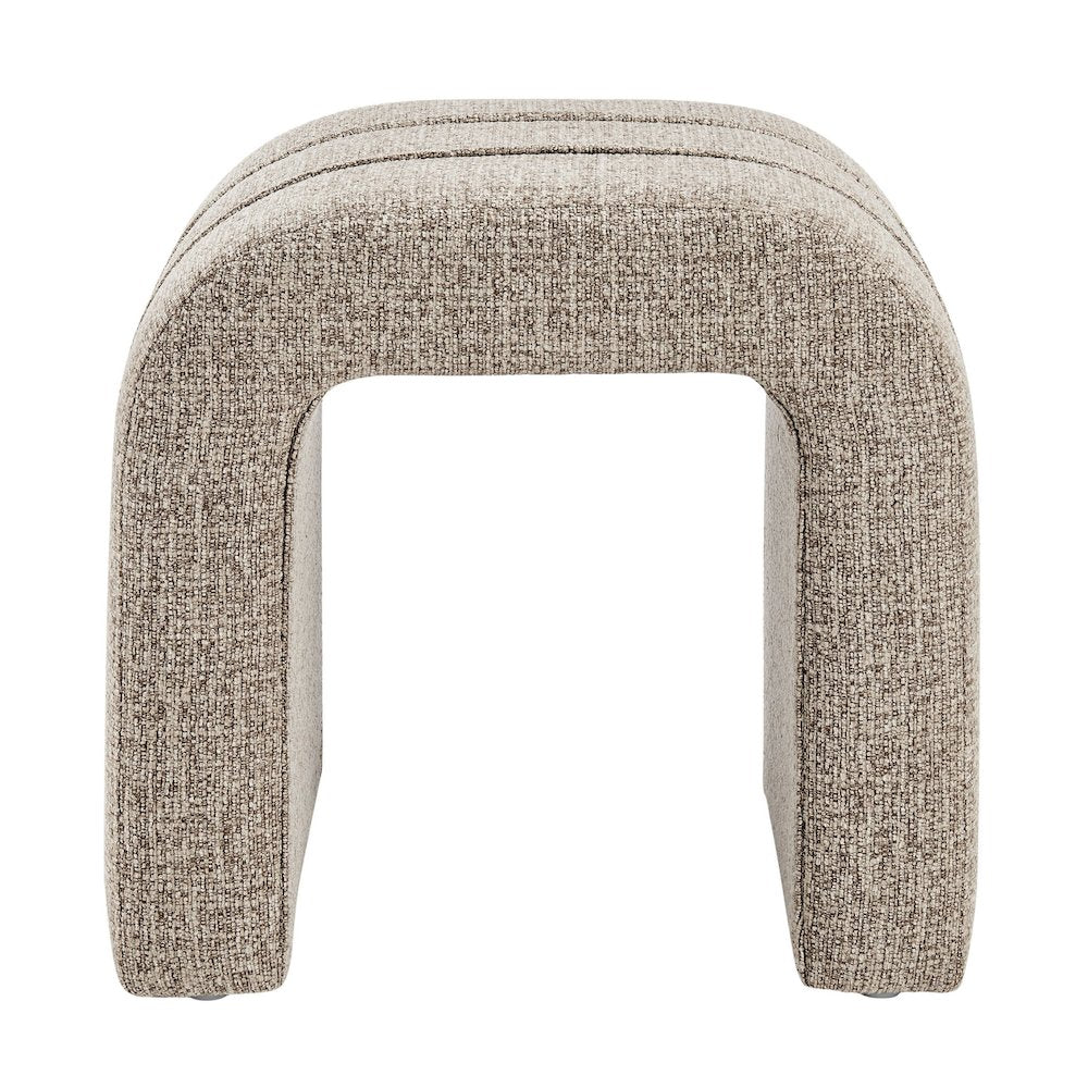 Rivo Ottoman - Nara Sand Chenille
