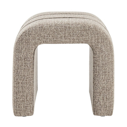 Rivo Ottoman - Nara Sand Chenille