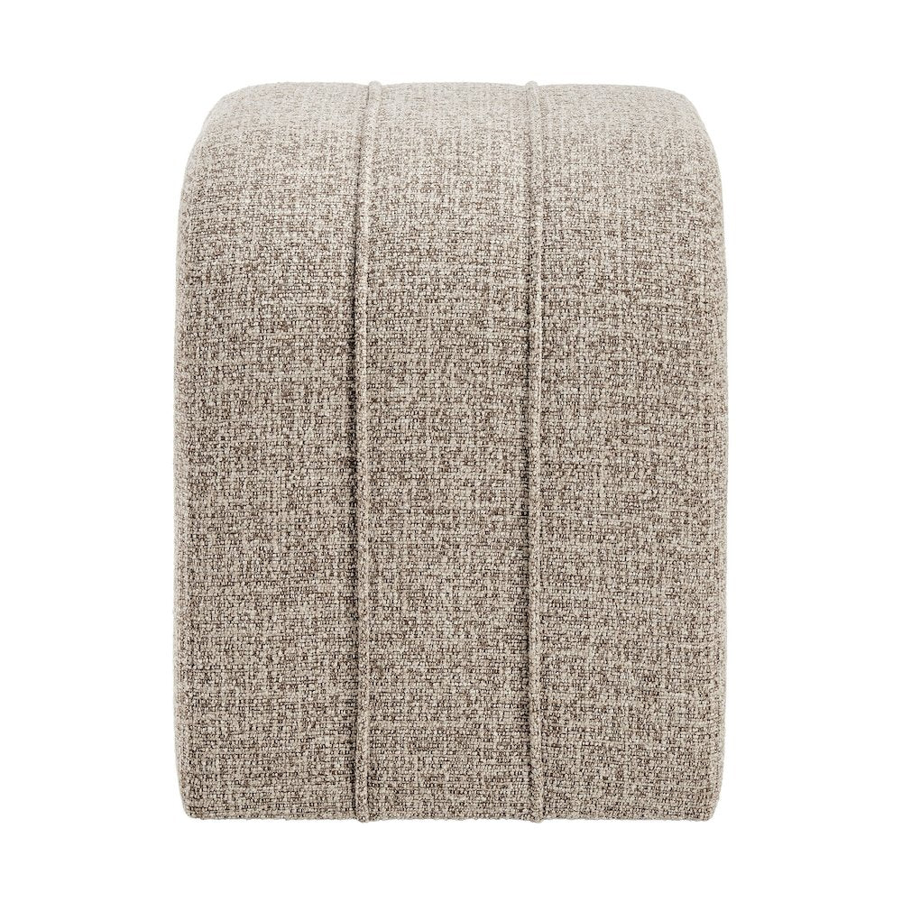 Rivo Ottoman - Nara Sand Chenille
