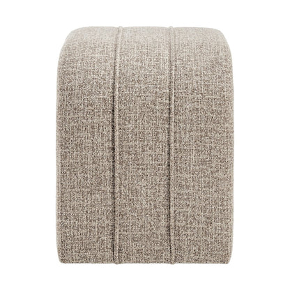 Rivo Ottoman - Nara Sand Chenille