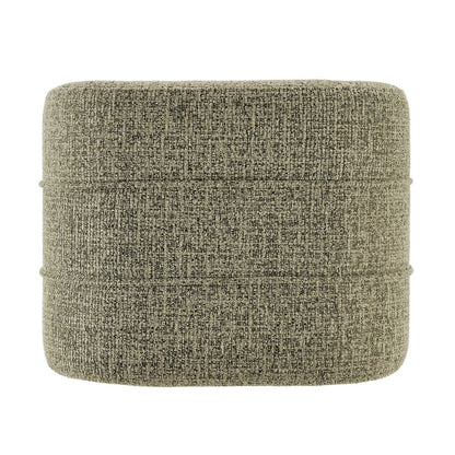 Rivo Ottoman - Nara Olive Chenille