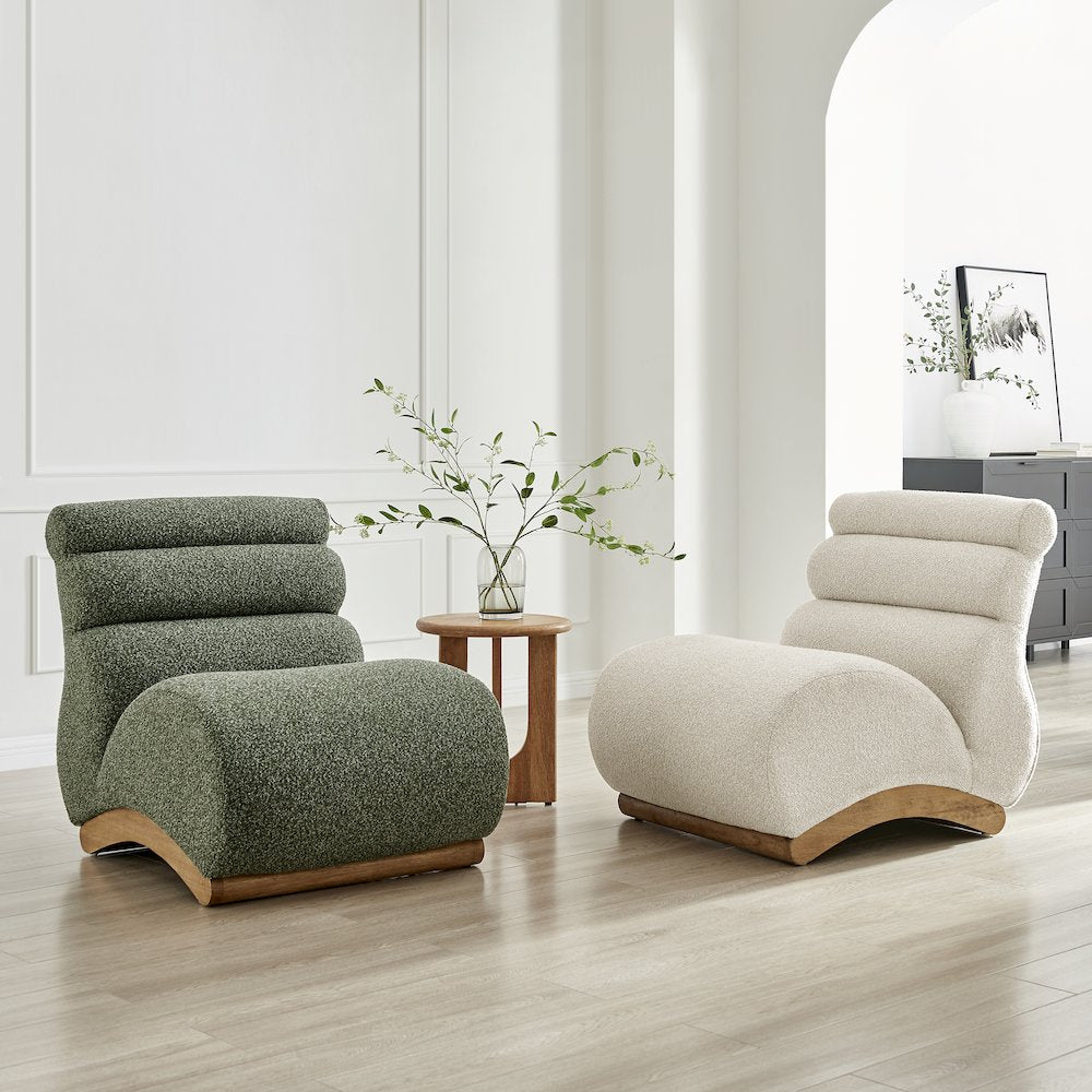 Lucius Boucle Accent Chair