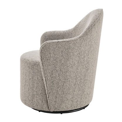 Zia Swivel Accent Chair - Mila Taupe