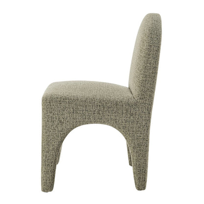 Vano Dining Side Chair - Nara Olive Chenille