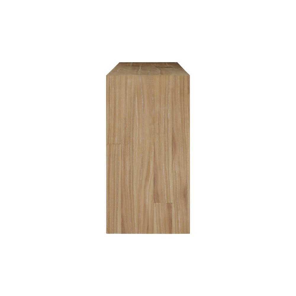 Kingston Herringbone 4-Door Sideboard - Light Natural