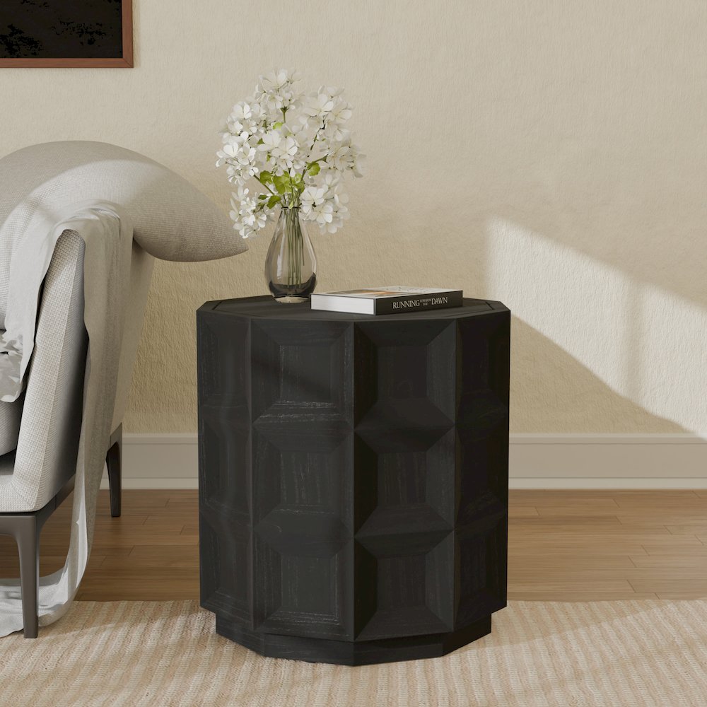 Finnan Accent Table - Black