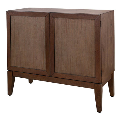 Deria 2-Door Cabinet - Walnut