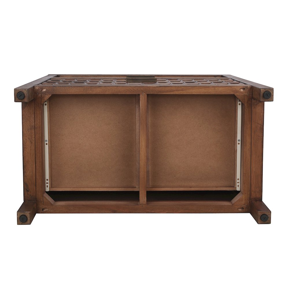 Terrena 2-Drawer Accent Table - Walnut