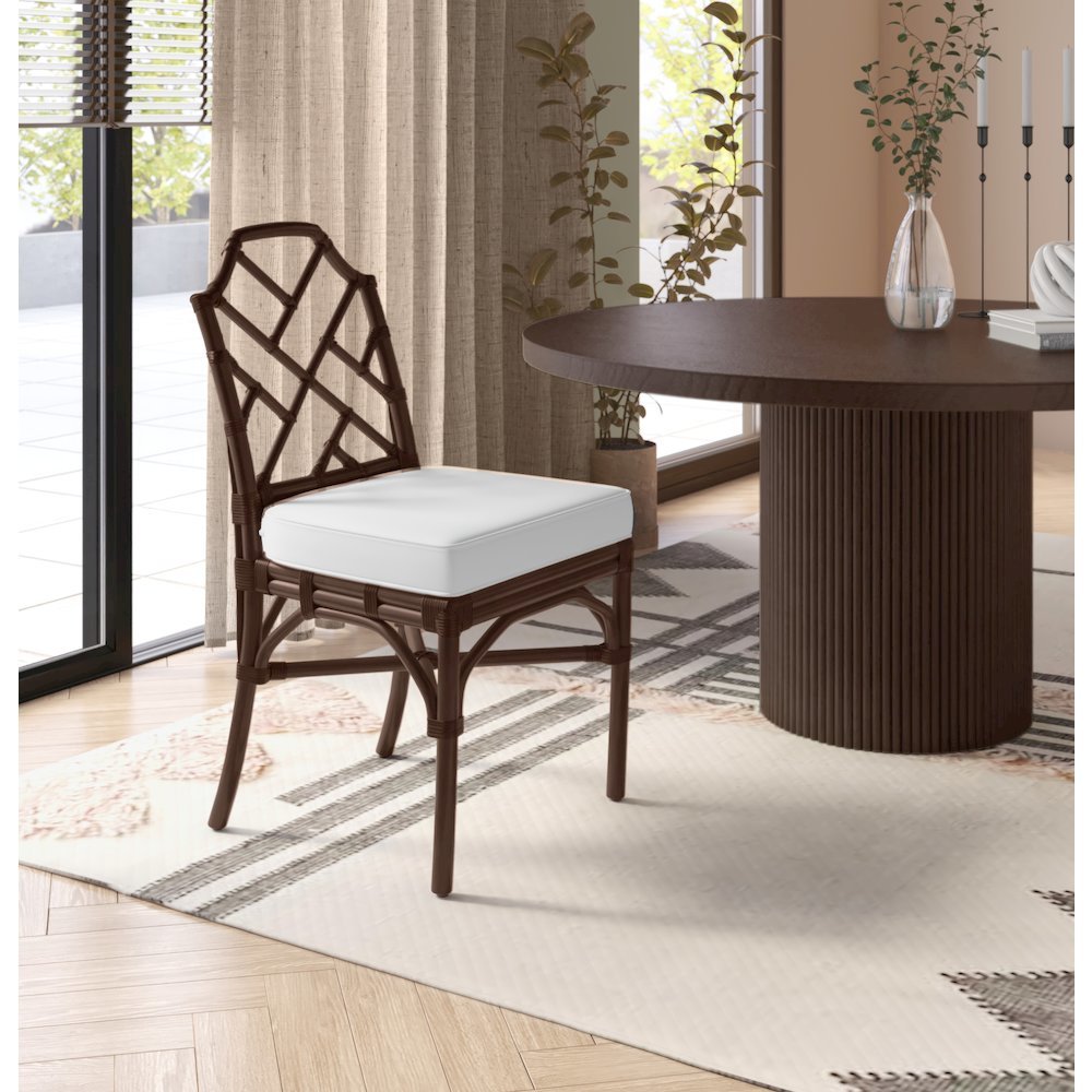 Kara Rattan Chair, (Set of 2)