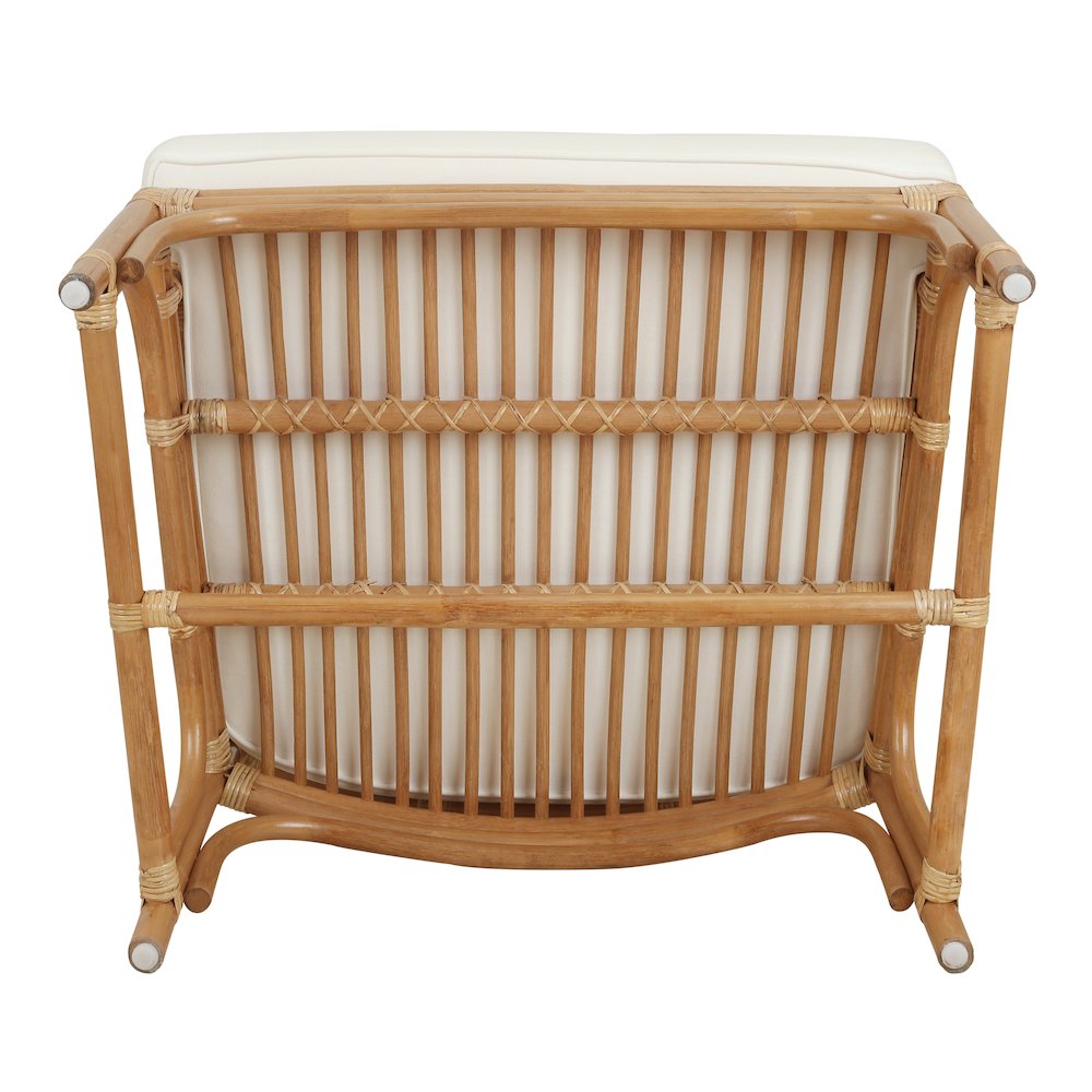Kara Rattan Accent Arm Chair