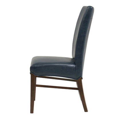 Milton Bonded Leather Chair, (Set of 2)