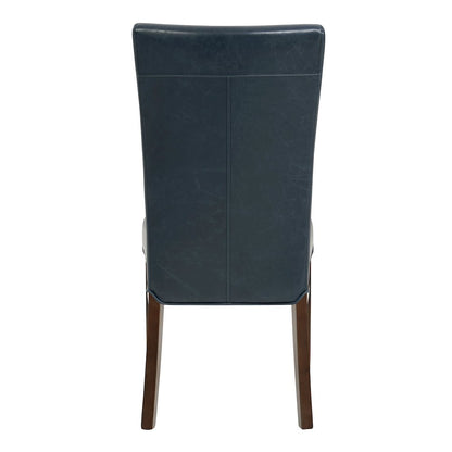 Milton Bonded Leather Chair, (Set of 2)