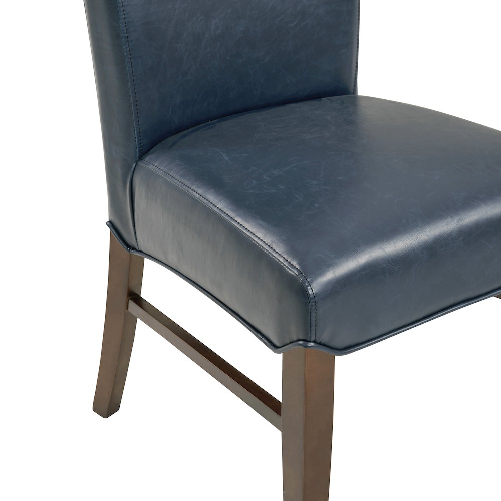Milton Bonded Leather Chair, (Set of 2)