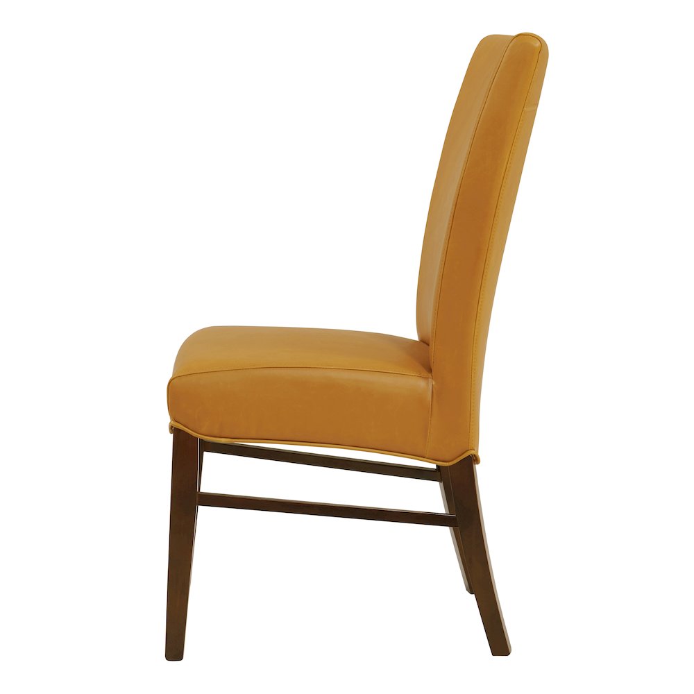 Milton Bonded Leather Chair, (Set of 2)