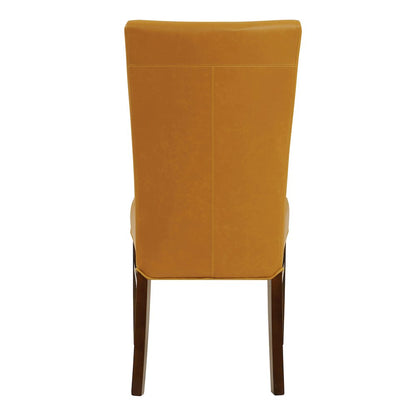 Milton Bonded Leather Chair, (Set of 2)