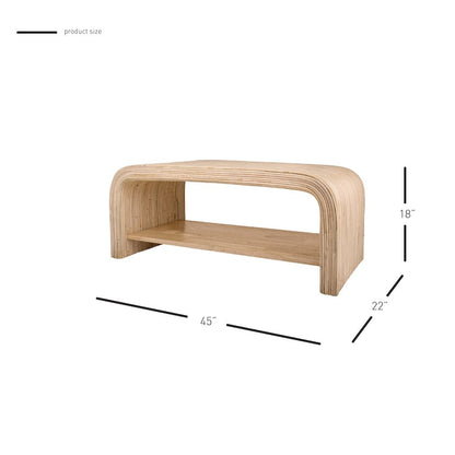 Kyran Rattan Coffee Table