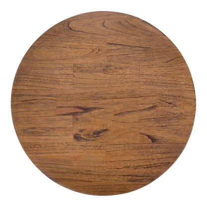 Kamari Rattan Side/End Table w/ Wood Top
